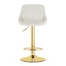 OSKAR Barska stolica Kast white / gold baza 3976_1-KAST