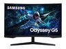 Monitor SAMSUNG 32 Odyssey G5 LS32CG552EUXEN, VA, QHD, 165Hz, 1ms MPRT, HDMI, DP, freesync, VESA, zakrivljen, gaming