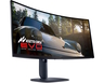 Monitor DELL Alienware 34 AW3425DW, UWQHD, OLED, 0.03s, 240Hz, HDMI, DP, USB-C, FreeSync, G-Sync, VESA, Gaming, zakrivljeni