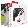 Nintendo Switch Faceoff Deluxe Controller + Audio - Black & White