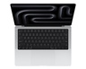 Laptop APPLE MacBook Pro 14.2 inch M4 Pro MX2E3, 12-core CPU 16-core GPU 24GB 512GB SSD silver