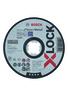 BOSCH Rezne ploče Expert for Inox + Metal X-LOCK s ravnim središtem 2608619264