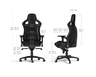Gaming stolica NOBLECHAIRS EPIC crna