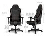 Gaming stolica NOBLECHAIRS HERO crno-crvena