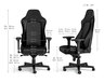 Gaming stolica NOBLECHAIRS HERO crna