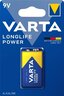 Varta Longlife power 6LR61, alkalna baterija 1/1