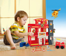 Tiny Kiddom spasilačka misija vatrogasna stanica  playset