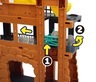 Tiny Kiddom deca graditelji gradilište playset