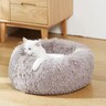 Petmates okrugli ležaj u obliku krofne za mačke i pse XL, tamno siva, Kina