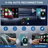 TechAdro Carplay Wireless Adapter za auto Andorid 2 u 1 USB, Type C crni