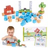ECO TOYS Set magnetnih kocki za decu – 87 delova HC713654