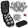 MULTIGARDEN Set za igru boćanja – Petanque, 8 kugli + kofer i dodaci BS-004