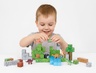 ECO TOYS Set magnetnih kocki za decu – 142 dela, kocke i dinosaurisi HC713651