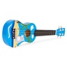 ECO TOYS Ukulele drvena gitara za decu sa 4 najlonske žice i trzalicom plava – MF019H