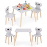 ECO TOYS Dečiji set nameštaja Koala – sto + 2 stolice , ECOTOYS 6163