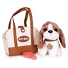 ECO TOYS Plišana igračka za decu, štene Beogle, torba + četka za negu HC750228