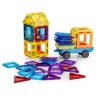 ECO TOYS Set magnetnih kocki za decu – kuća i auto, 45 delova HC428179