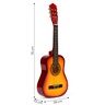ECO TOYS Velika klasična drvena gitara za decu sa 6 žica – HX18022-30 NAT