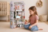 ECO TOYS Kućica za lutke Alice na 3 sprata, 4 sobe, set sa 9 komada nameštaja – D8211