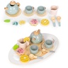 ECO TOYS Drveni set za čaj – čajnik, šoljice, 14 delova – ECOTOYS TL643007