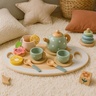 ECO TOYS Drveni set za čaj – čajnik, šoljice, 14 delova – ECOTOYS TL643007