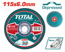 TOTAL Brusna ploča za metal 115x6x22,2mm TAC2231151