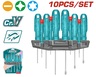 TOTAL 10-delni set šrafcigera THTDC251001
