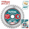 TOTAL TCT list testere TAC231255