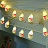 Led svetleći niz "sneško belići" 1.35m Ml-c1012
