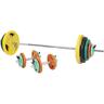 Gorilla sports Set tegova gumirani 100 kg 100765-00009-0048