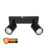 Osram elemental crna spot lampa 2xgu10 4099854587542e