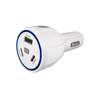 Usb punjač iz upaljača automobila qc3.0+2xpd Usbp359