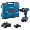 Bosch Professional Akumulatorski udarni odvrtač GSB 18V-65 (2xGBA 18V 2.0Ah, GAL 18V-20, L-kofer) 06019N3100