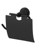Flusso Držač Toalet Papira Black 123813