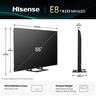 Hisense MiniLED TV 55" 55E8Q, 4K Ultra HD, Smart TV, VIDAA OS, 144Hz Game Mode PRO, QLED Colour, Dolby Vision Atmos, AI Smooth Motion