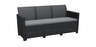Keter Baštenska garnitura Claire 3 seater, grafit CU 252698