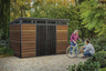 Keter Baštenska kućica Deco Pent 11x7, boja oraha CU 259822