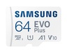 Memorijska kartica SAMSUNG EVO PLUS MicroSD Card 64GB + Adapter MB-MC64SA