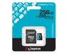 Memorijska kartica KINGSTON U3 V30 microSDXC 256GB Canvas Go Plus 200MB/s A2 + adapter SDCG4/256GB