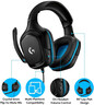 Slusalice sa mikrofonom Logitech G432 Black Blue 981-000770