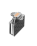 Procesorski kuler DeepCool AK400 CRNI, 4 HeatPipe , R-AK400-BKNNMN-G-1