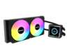 Procesorski kuler Raidmax INFINITA LM240 ARGB LCD 2.73" Black, LM240BK