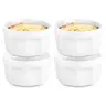 Vilde 112845 - Porcelanske činije – 6 cm, 40 ml, set od 4 komada