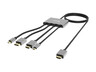 Kabl-display HUB Sandberg All-In-One USB C/DP/m DP/HDMI - HDMI 2m 509-21