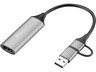Adapter HDMI capture na USB-C/A Sandberg 136-70