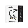 Kabl S-link SLX-HD4K10 HDMI na HDMI M/M v2.0 4K/30Hz Metal 10m