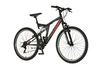 Bicikl explorer thunder full suspension 26" crno crveni 1261013