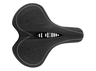 Sedlo mtb komfort crno sivo 3701200