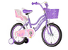 Kids bike princess flower ljubičasta 16 2024 1416202