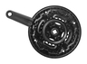 Srednji pogon mtb crni 42/34/24 t wheeltop 3600112